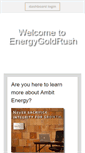 Mobile Screenshot of energygoldrush.com